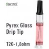 Atomizér, clearomizér a cartomizér do e-cigarety Anyvape T2G Pyrex Glassomizer 1,8ohm red 2,4ml