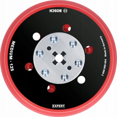 BOSCH EXPERT Brusný talíř MEDIUM, 125 multiděrovaný 2608900004 – Zboží Dáma