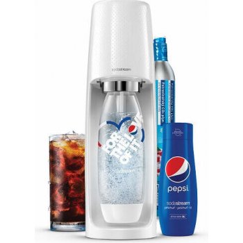 SodaStream Spirit white Pepsi MEGAPACK