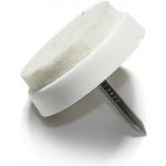 Kluzák plstěný natloukací, 26mm, hnědý – Sleviste.cz