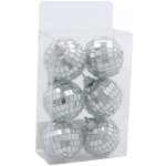 Pro-Tech shop Sada 6 nerozbitných vánočních koulí disco 4cm 69734 – Hledejceny.cz