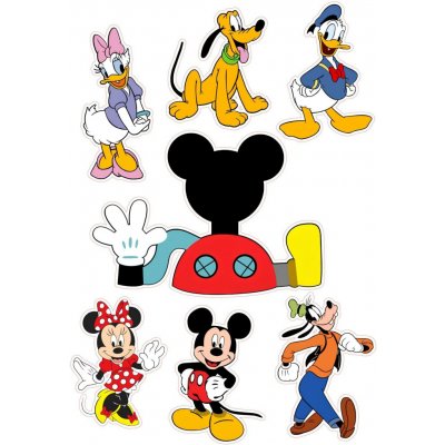 MICKEY MOUSE-10 Materiál: Jedlý papír – Hledejceny.cz