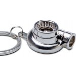 Přívěsek na klíče turbo chromové – Zboží Dáma