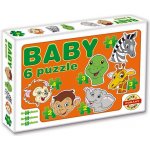 Dohány Baby Zvířecí hlavičky safari 6v1 2-4 dílků – Hledejceny.cz