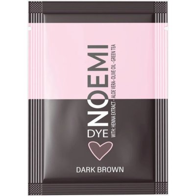 Noemi Lash & Brow Dye hybridní barva na řasy a obočí sáček Dark Brown 1 g – Sleviste.cz