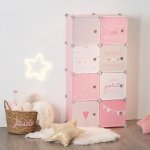 Atmosphera for kids do dětského pokoje, 64 x 31 x 124 cm, růžová – Hledejceny.cz