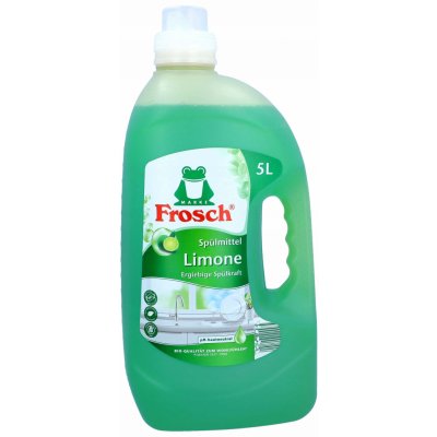 Frosch Tekutý prostředek na mytí nádobí limetka 5 l – Zboží Dáma