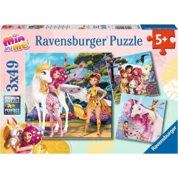 RAVENSBURGER Mia a já 3x49 dílků