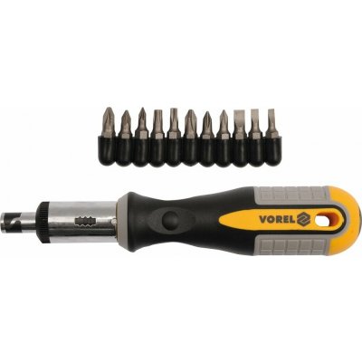 Vorel šroubovák ráčnový sada 12 ks TO-64658 – Zboží Dáma