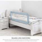 Reer zábrana na postel 150 cm Blue/Grey – Zboží Dáma