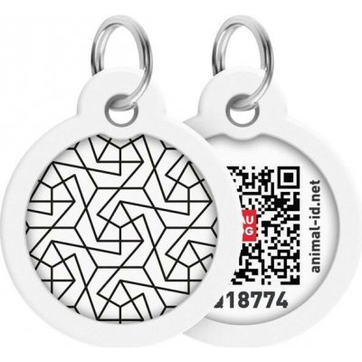 Collar sp. z o.o. Známka QR WAUDOG 25mm Geometry – Hledejceny.cz