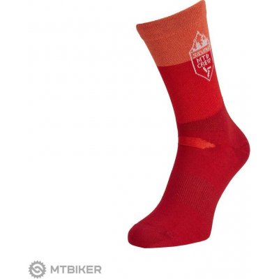 Silvini ponožky cyklistické Ferugi UA1644 merlot-orange – Zboží Mobilmania