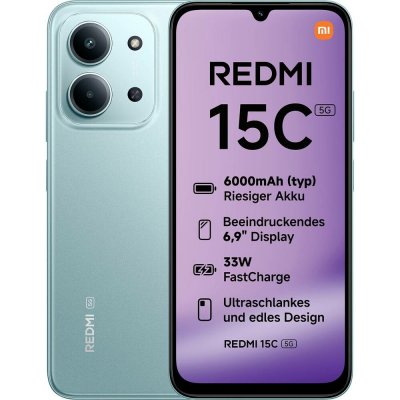 Xiaomi Redmi 15C 5G 4GB/128GB Mint Green – Zboží Živě