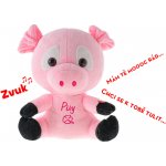 Mikro Trading Prasátko Piky plyšové 21cm na baterie česky mluvící – Hledejceny.cz