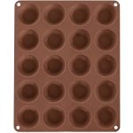 Orion silikon forma na mini muffiny hnědá na 20 ks 29x23,5 cm – Zboží Dáma