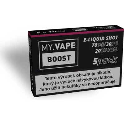 My Vape DL Booster 70/30 20 mg 5 x 10 ml