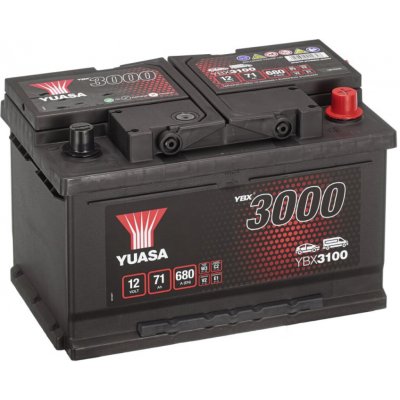 Yuasa YBX3000 12V 71Ah 650A YBX3100 – Zboží Mobilmania