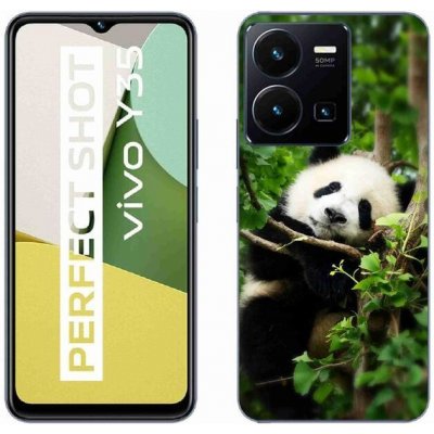 Pouzdro mmCase Gelové Vivo Y35 - panda