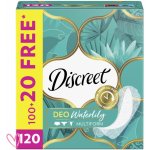 Discreet Deo Waterlily slipové intimní vložky pro každodenní použití 120 ks – Zbozi.Blesk.cz