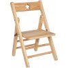 Dětská židlička Eazy Living Dětská židle Eazy Living skládací židle Pascaline Wood
