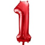 Grabo Nafukovací balónek číslo 1 růžový 102 cm extra velký – Sleviste.cz