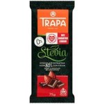 Trapa ČOKOLÁDA HOŘKÁ se stévií 80% 75 g – Zboží Dáma