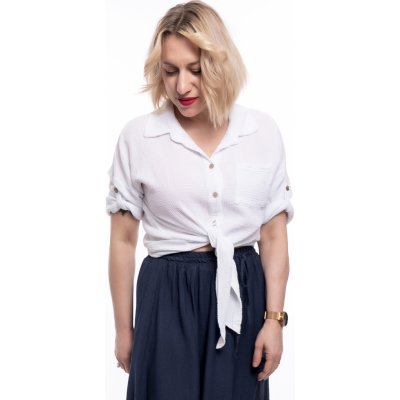 Italy fashion Mušelínová košile MINI Bílá – Hledejceny.cz