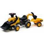 Falk Traktor JCB s valníkem a zadní lžící – Zboží Mobilmania