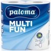 Papírové ručníky Paloma Multi Fun kuchyňské utěrky 2 vrstvy 50 útržku 2 ks