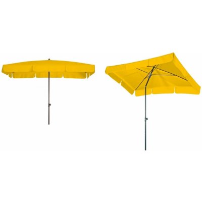 Slunečník Doppler SUNLINE WATERPROOF III s volánem 185x120 cm tmavě zelená – Hledejceny.cz