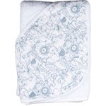 Kikko Bambusová froté osuška s kapucí XKKO BMB 90x90 Safari W/Mountain Spring – Zboží Dáma