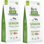 Brit Care Sustainable Senior Chicken & Insect 2 x 12 kg – Hledejceny.cz