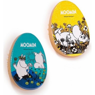 Mumínek Bambusový kartáč na vlasy – Sleviste.cz