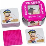 Erotické pexeso povolání od 18 let v plechové krabičce 6,5 x 6,5 x 4 cm – Zboží Dáma
