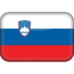 Amicar Samolepicí vlajka Slovinska 50x30 mm, 3D efekt – Hledejceny.cz