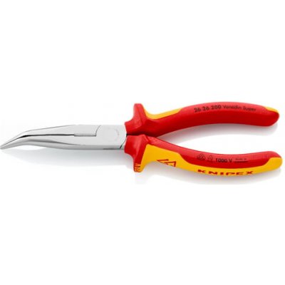 KNIPEX Půlkulaté kleště zahnuté chrom 2626200 – Zboží Dáma
