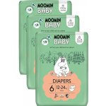 Moomin Baby 6 Maxi 12–24 kg 102 ks – Sleviste.cz