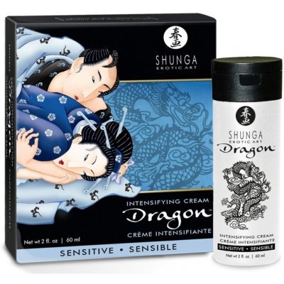 Shunga Dragon Sensitive Cream 60 ml – Zboží Mobilmania