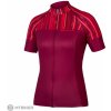 Cyklistický dres Endura Pinstripe krátký rukáv Dark Mulberry dámský