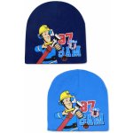 Setino chlapecká čepice Paw modrá tmavě – Zboží Mobilmania