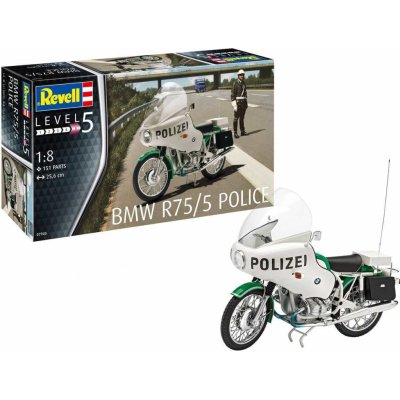 Revell Plastic motorka 07940 BMW R75 5 Police 1:8 – Zbozi.Blesk.cz