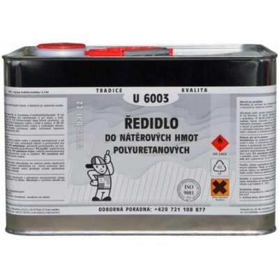 BARVY A LAKY HOSTIVAŘ ředidlo U6003, 4 l – HobbyKompas.cz