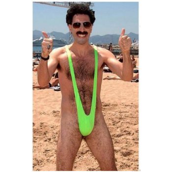 Husté plavky Man Kini borat