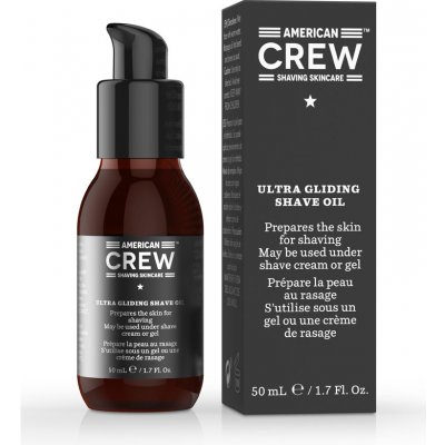 American Crew Shaving Skincare Ultra Gliding Shave Oil změkčující olej na holení 50 ml