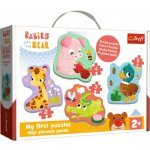Trefl Baby Zvířata 4 x 2 dílků – Zboží Dáma