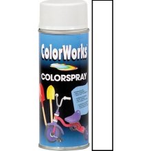 Color Works Colorspray 918531 bílý matný alkydový lak 400 ml