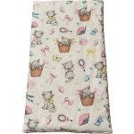 SDS Matrace do postýlky pro panenky Veselé kočičky 50/28 cm – Hledejceny.cz