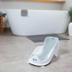 Angelcare Lehátko do vany FIT Light Grey – Zboží Mobilmania