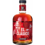 El Clásico Spiced Overproof 61% 0,7 l (holá láhev) – Zboží Dáma