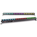 BeamZ LCB183 Set obsahující 2x LED BAR s DMX, 18x 3W RGB LED ve 3 sekcích – Hledejceny.cz